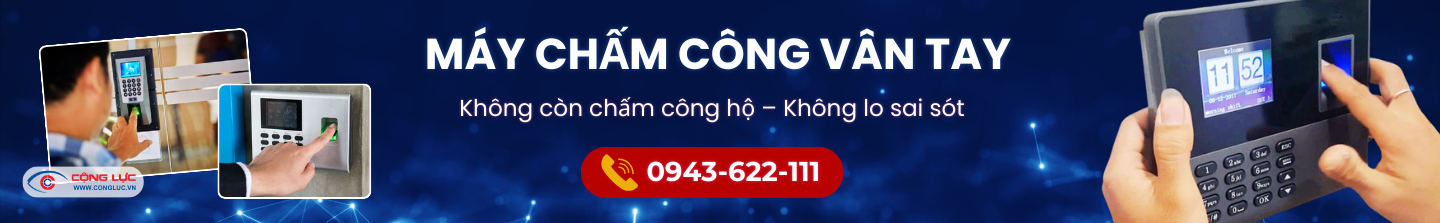 Máy Chấm Công Vân Tay